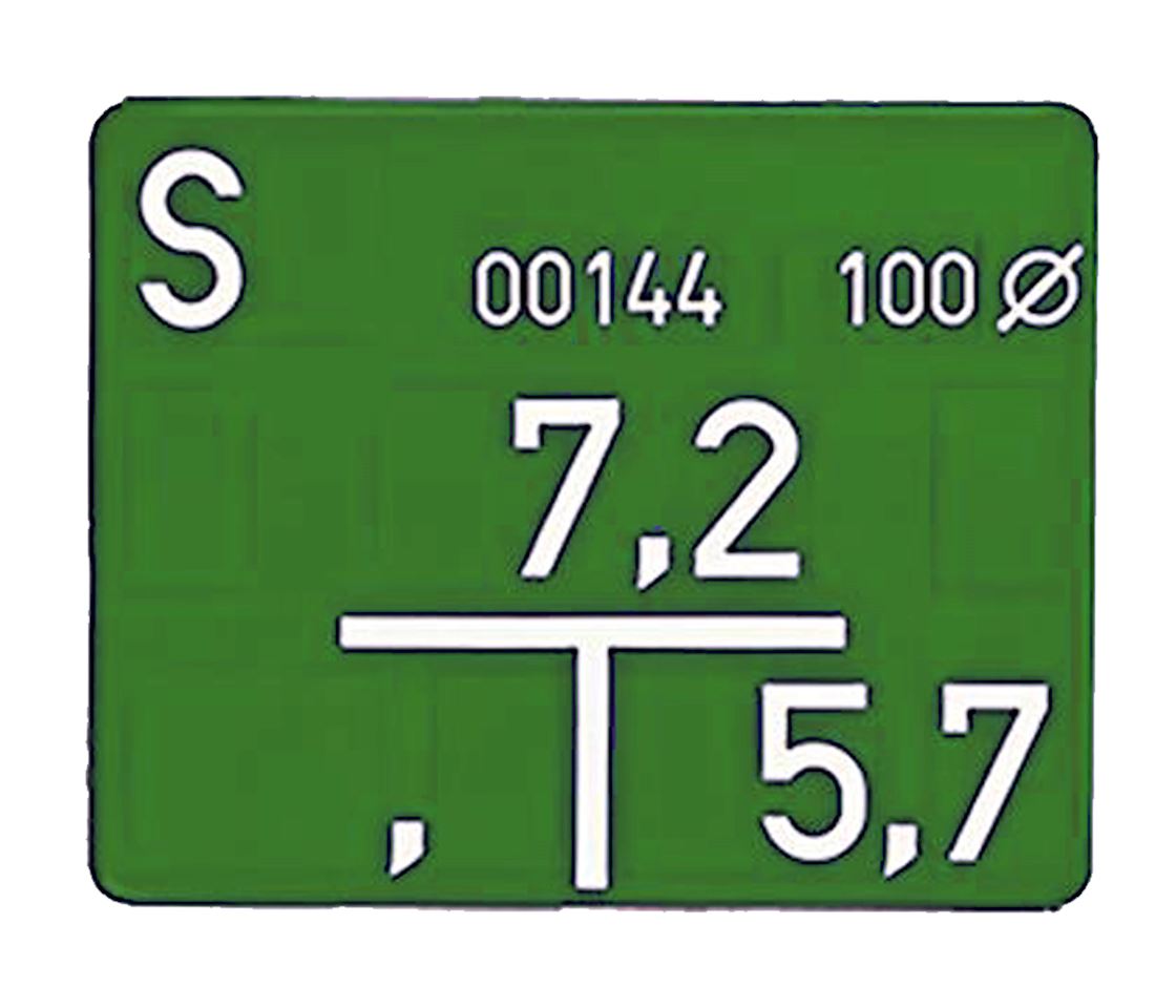 FP Hinweisschild 10/25mm