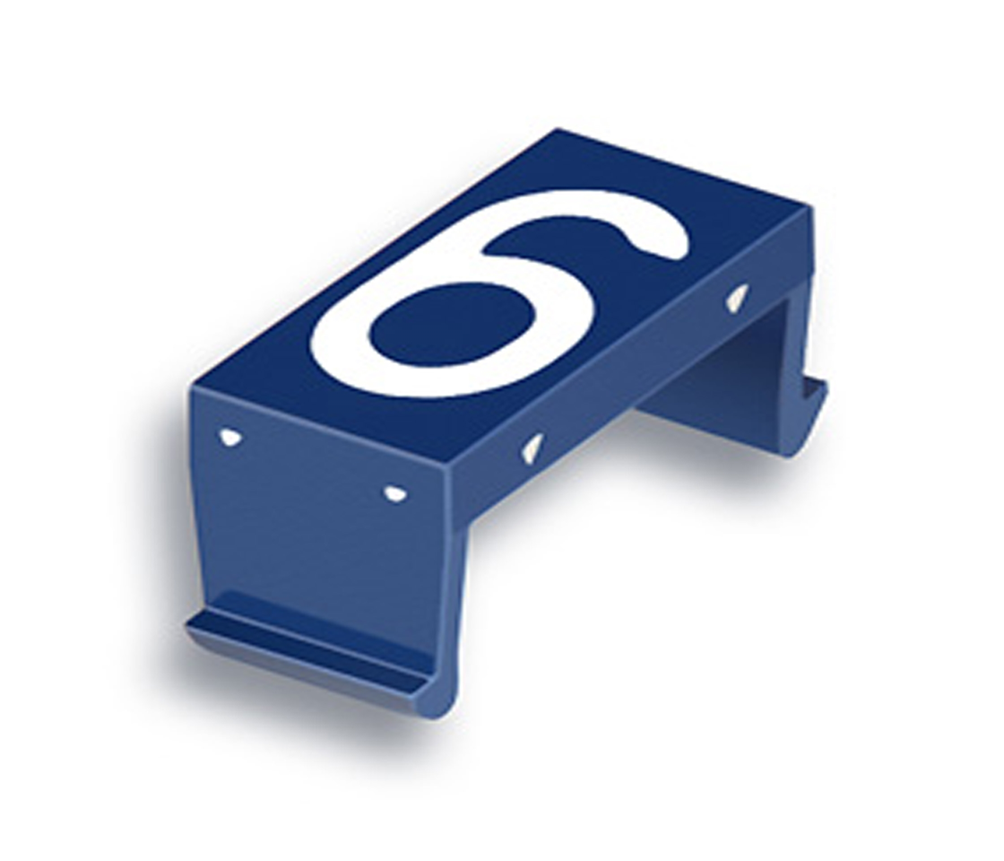 FP bloc num. 6/9 10mm bleu