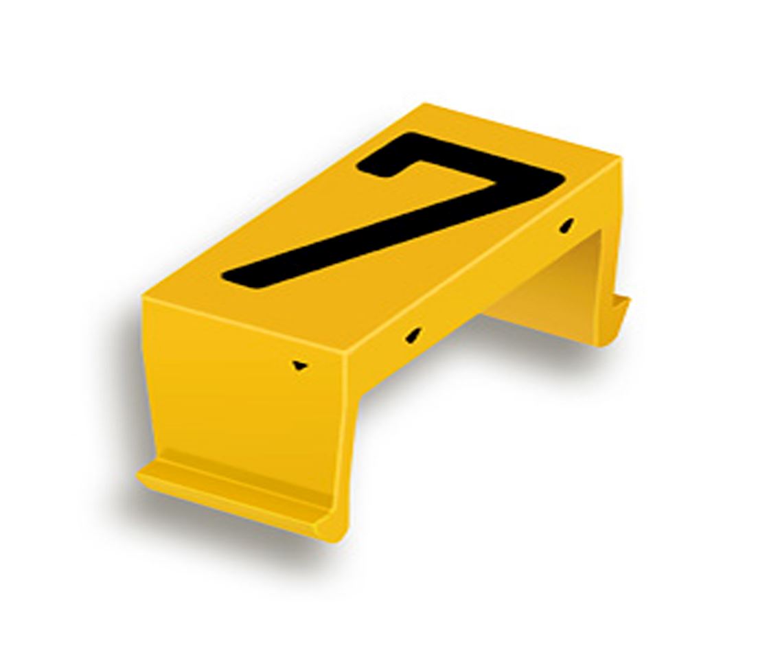 FP bloc num. 7 10mm jaune