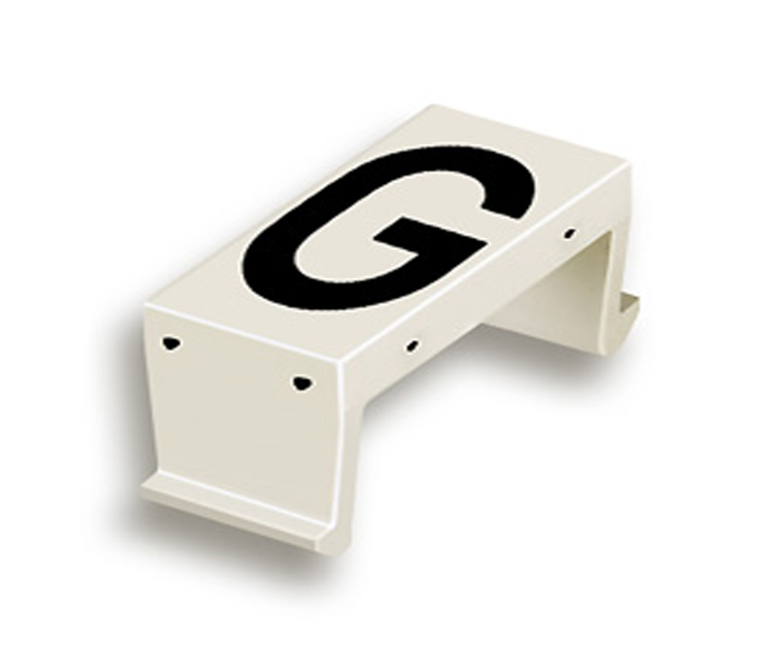 FP letter field G 40mm white