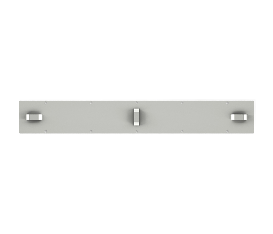 FP alum. pole 5-fold 40mm
