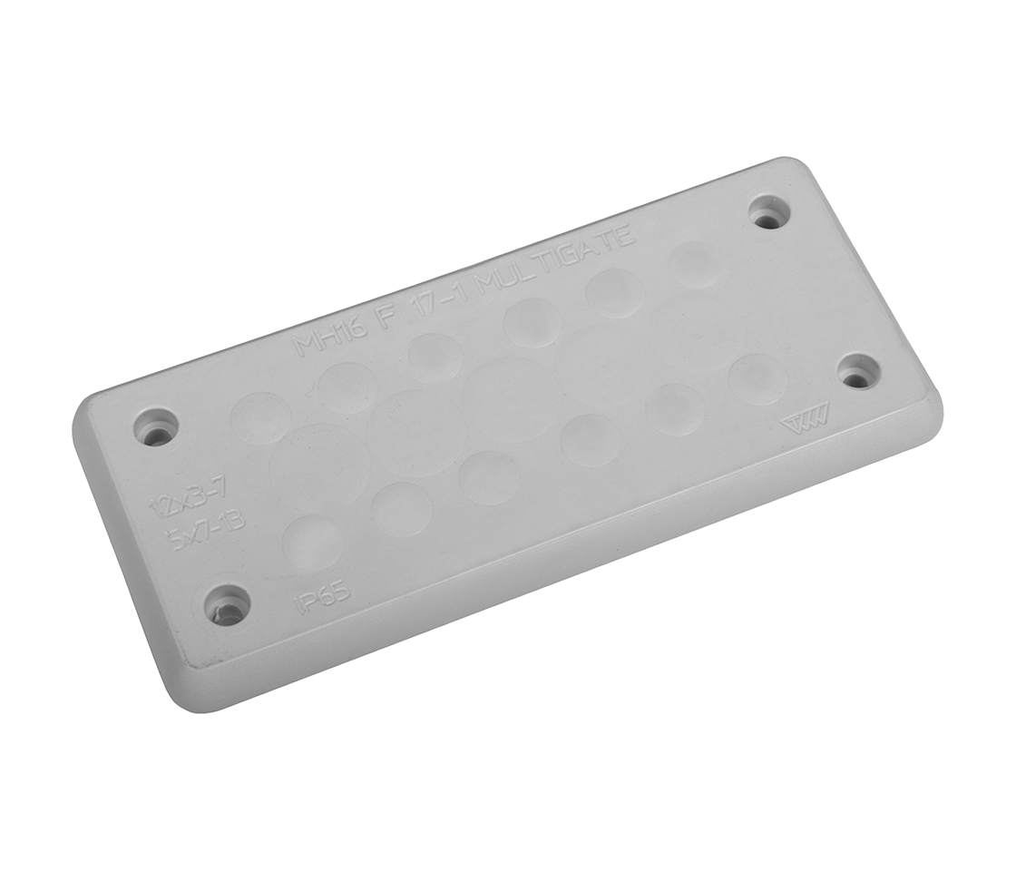 Cable entry plates