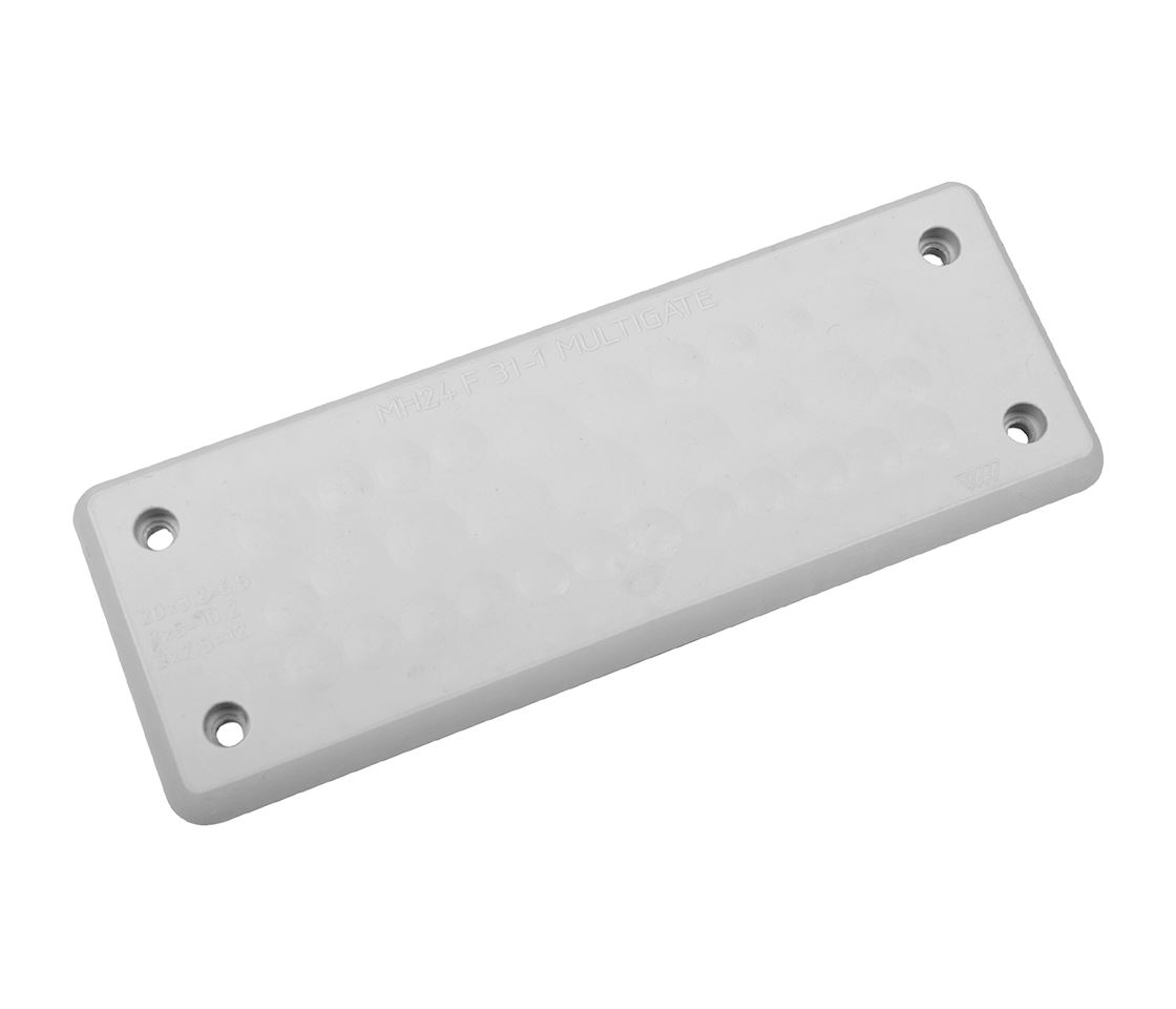 Cable entry plates