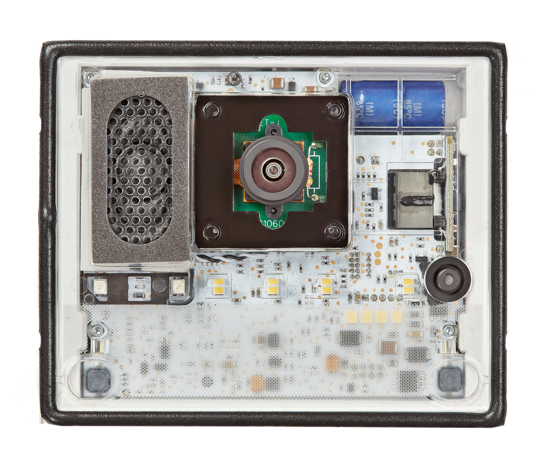 Stazione video per porte d'ingresso