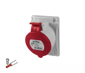 Scame Prise encastré,3P+N+T,6h