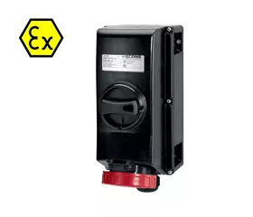 CEE Sicherheitssteckdose ATEX 16 A, IP66, Tieftemperaturausführung