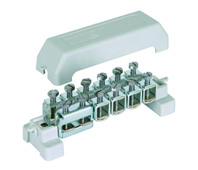 
Potential equalisation rail K12 with clip-on terminals