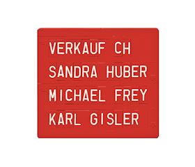 Kunststoff Steckschild SS 10