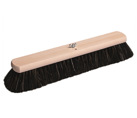 Balai en bois 40 cm, crin renforcé