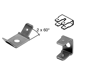 Languettes clip mâle à vis FZ SB