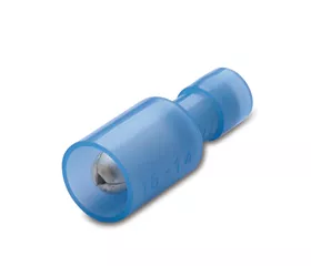 BM Connettore rotondo M isolato, 1,5-2,5mm², blu 50 pz