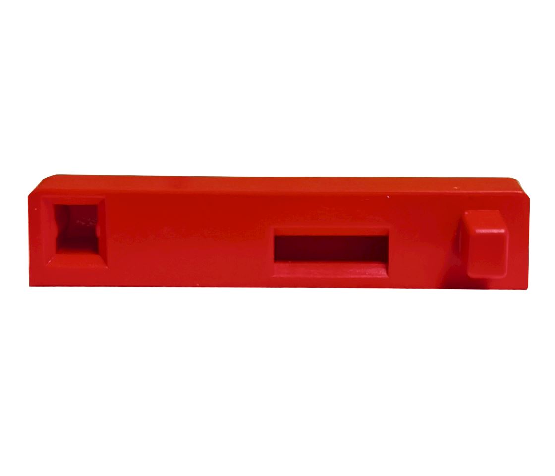 FP end cap 25mm red 100pc