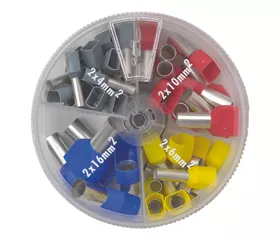 Ferrule assortment box 2 x 4 to 16 mm²