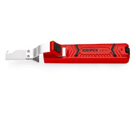 Couteau avec lame à crochet pour cable, KNIPEX 16 20 165 SB