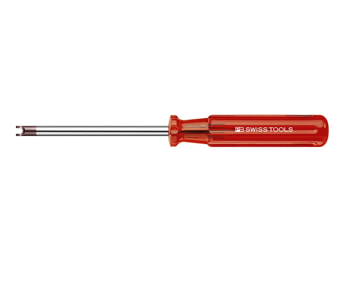 Screwdriver slotted nut