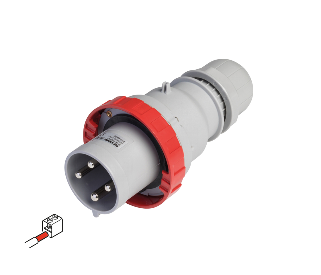 SCAME OPTIMA CEE Plug 125A, 6h