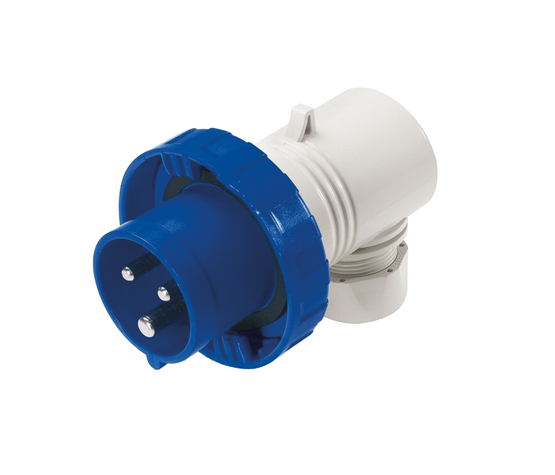 Scame Plug 2P+E, 6h, 90&#176;