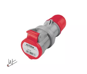 Scame Coupling Socke,3P+N+E,6h