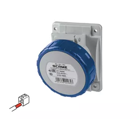 Scame UP Socket,3P+N+E,6h