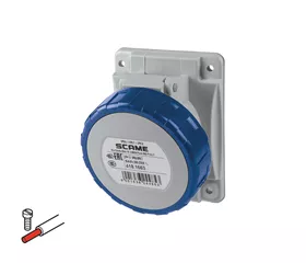 Scame UP Socket,3P+N+E,6h