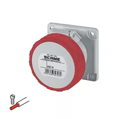 Scame UP Socket,3P+N+E,6h