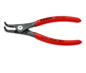 Pinze per anelli di sicurezza di precisione, KNIPEX 49 21 A01 / A11 / A21