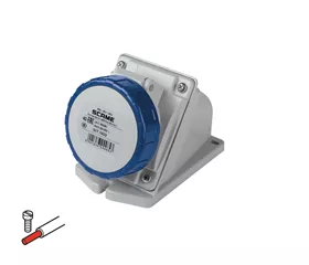 Scame SM Socket,3P+N+E,6h