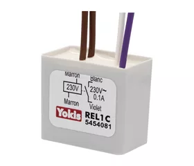 Yokis control relay 4-wire, 230 VAC