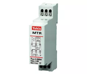 Yokis impulse relay DIN rail, 2000 W