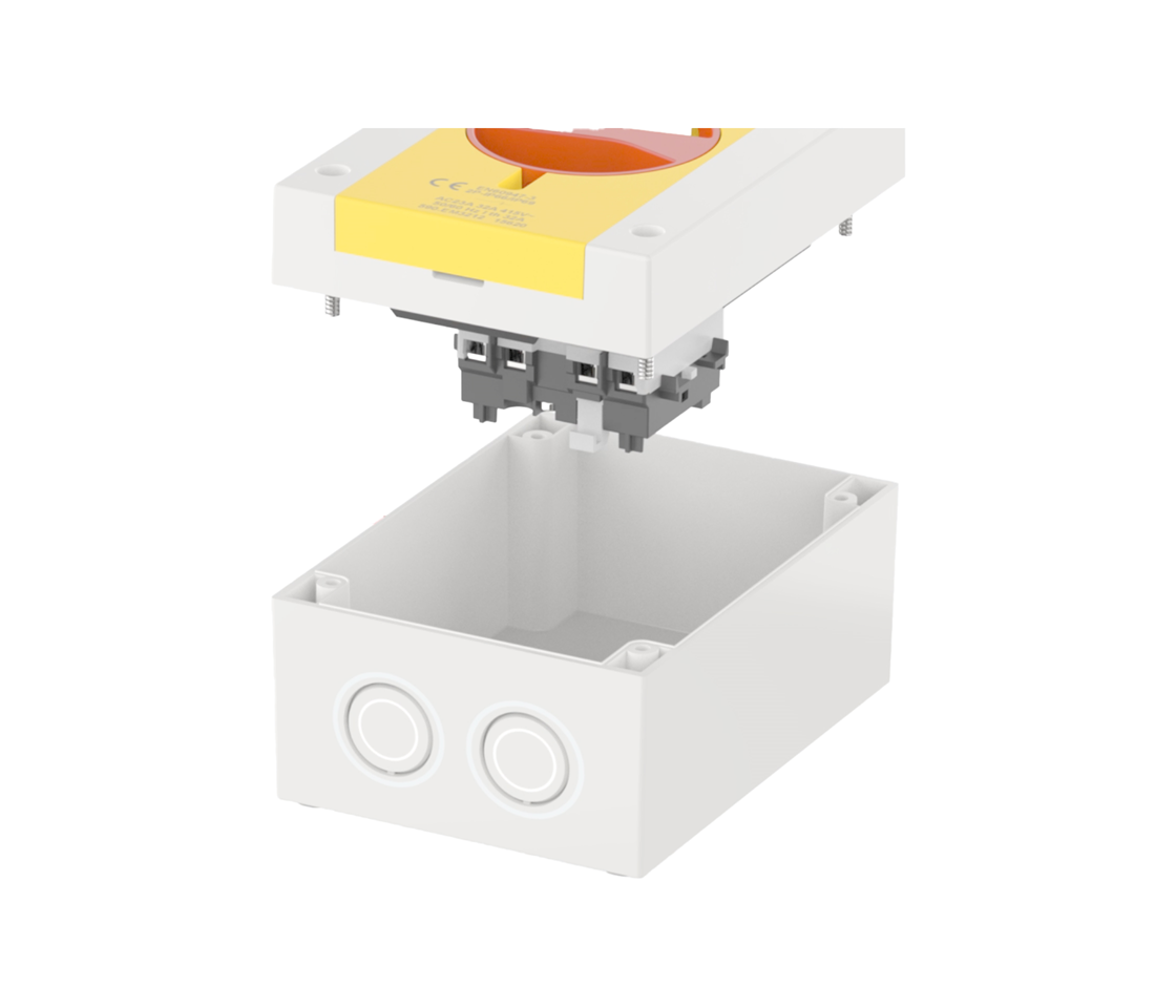 Scame isolating switch, 4P