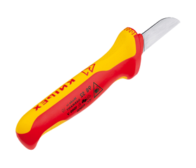 Coltello per cavi testato VDE, KNIPEX 98 52