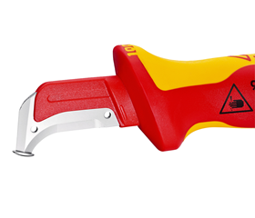 Coltelli spellafili testati VDE, KNIPEX 98 55
