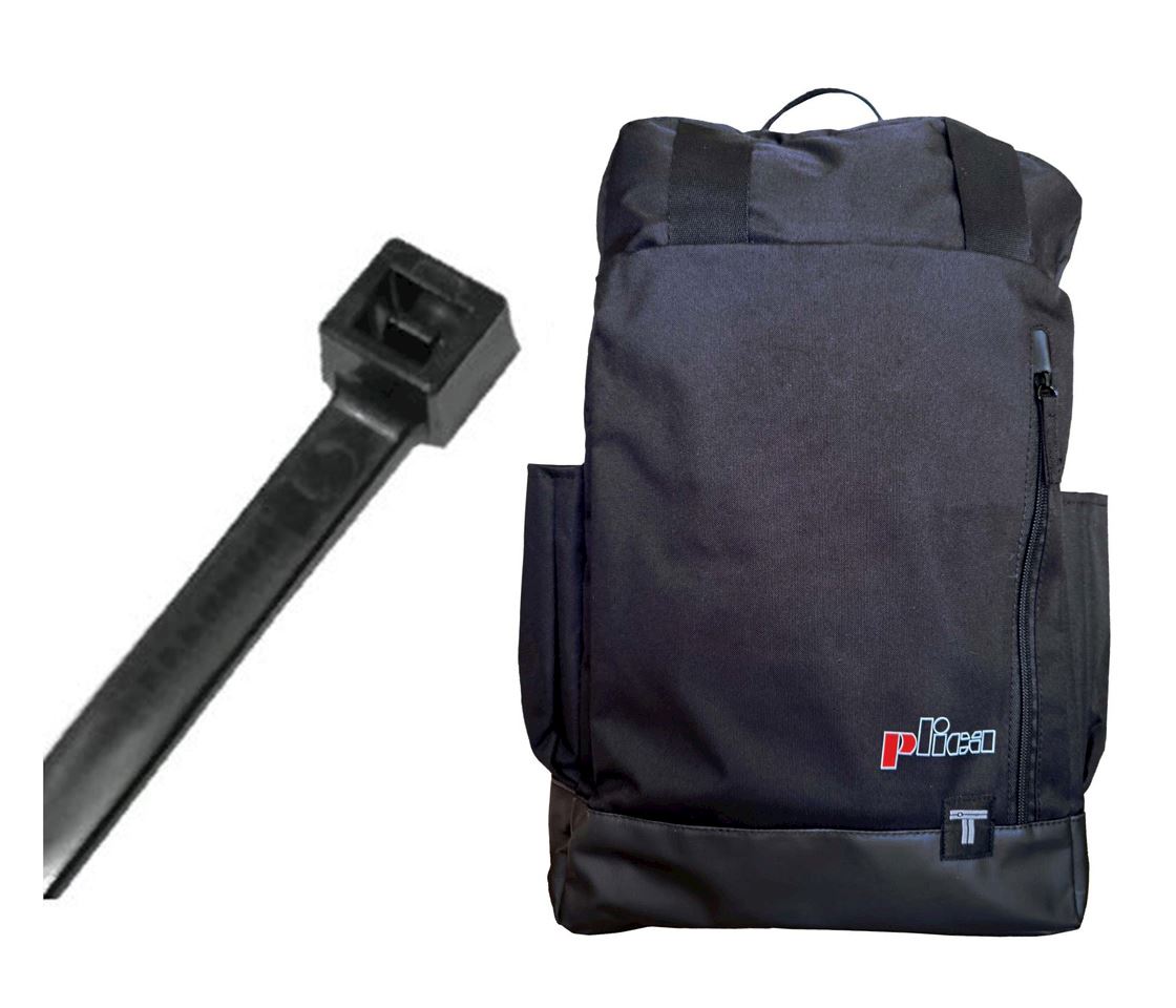Backpack incl. cable ties