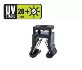 PV Edge Clips for Cable Ties