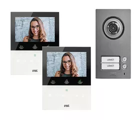 Video Door Intercom Comfort Set for Two-Family Home – Zigbee Compatible