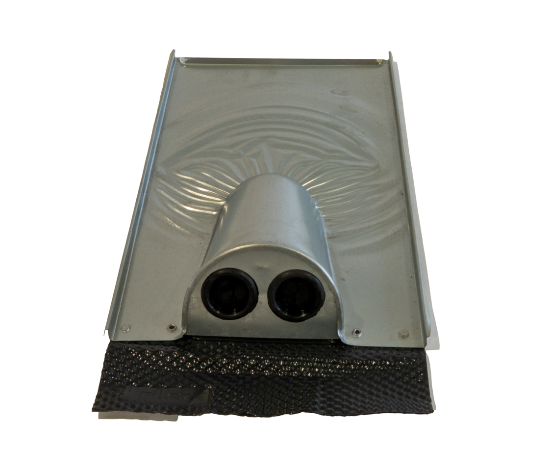 Doppel-Rohrdurchf&#252;hrung