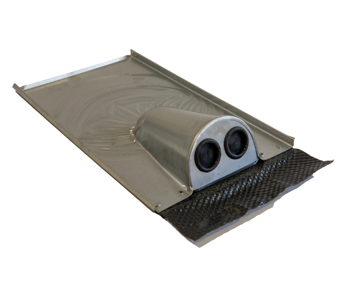 Doppel-Rohrdurchf&#252;hrung