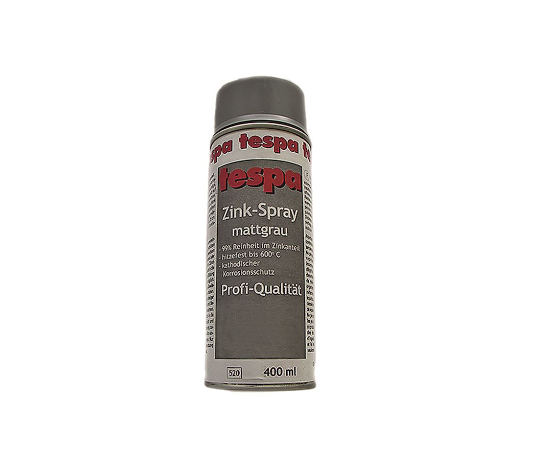 TESPA spray &#224; zinc gris terne