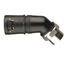 ATS-MS-45-IG IP68 fitting, 45° metric