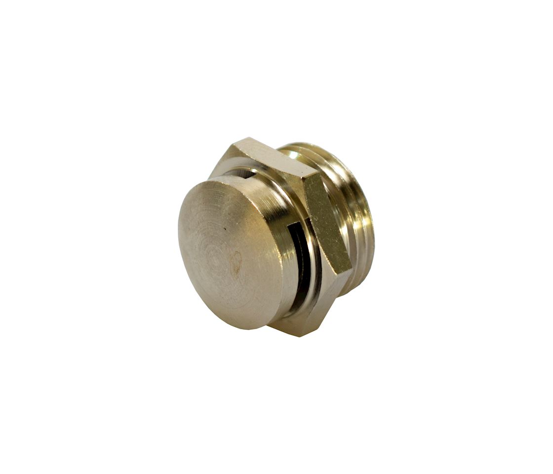 Vent connect. brass M20
