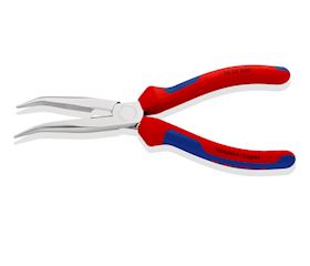 Flat round nose pliers with cutting edge KNIPEX 26 25 200
