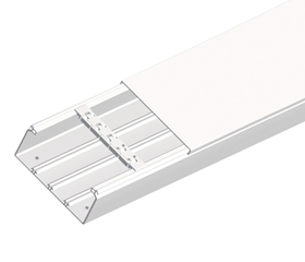 Goulotte d'instal., 3m, U43X pureblanc sans halogéne