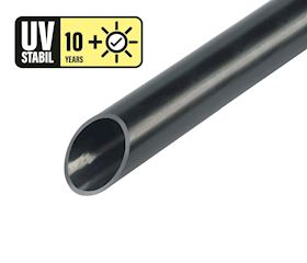 Kunststoffrohr PLICA KRH-UV Rapid noir