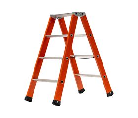 Electrician's ladder Volt 4 steps Fiberglass isolation 1000V