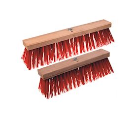 Street broom Elaston red 40 cm