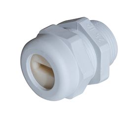 Cable gland for flat cables FLAKA K PA GFK (PG), with rounded hole