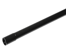 Tube acier TA, noir